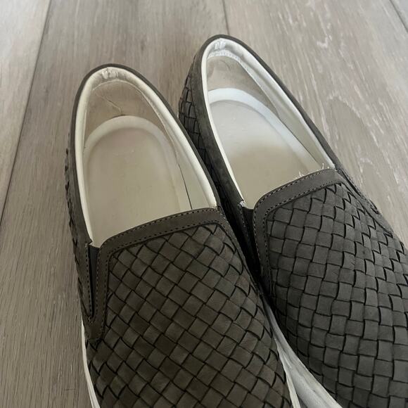 M. Gemi Women's 39 US 8.5 'The Chercio' Woven Slip On Sneaker Nubuck Leather - Picture 6 of 10